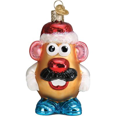 Old World Christmas Glass Ornament, Mr. Potato Head (With OWC Gift Box)