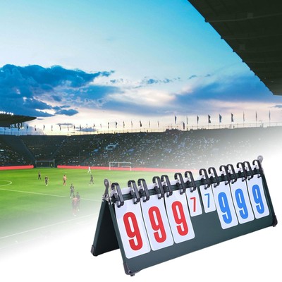 Flip Sports Scoreboard 8 Digital for Comprehensive Score Tracking Team Games