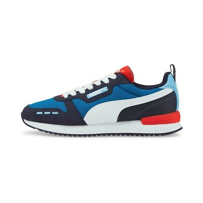 

Мужские кроссовки Puma R78 сине-бело-красные (373117 53), Blue-white-peacoat-red