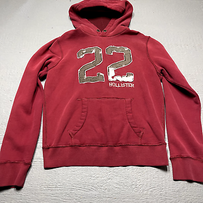 Red sales sweater hollister