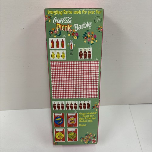 1997 Coca-Cola Picnic Special Edition Barbie Doll Mattel NIB NRFB