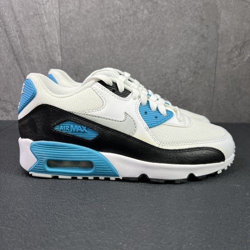Blue Blue　SNECON 130S/90S　RAZAMIN 90 Nike Air Max 90 Prem Mesh GS Frozen Snowflake Ice Blue US