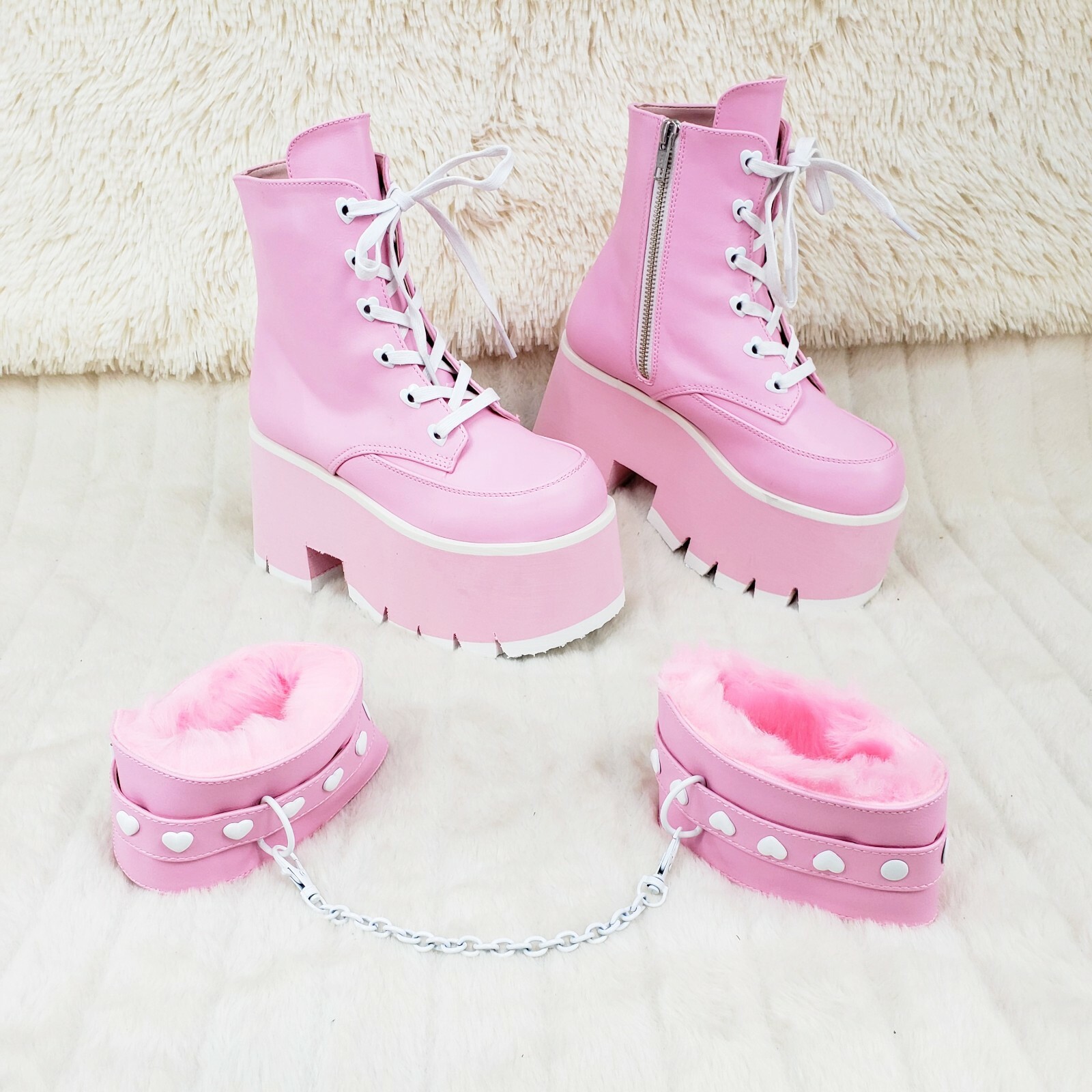 Ashes 57 Pink Heart Studs 3.5