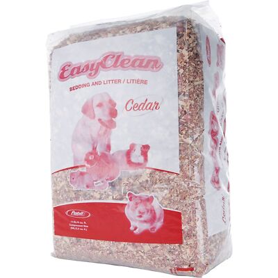 Pestell Products Easy Clean Cedar Bedding and Litter, 113L Covers 4 cubic feet