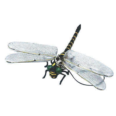 Dragonfly Model Bird Scarer Professional Clip-On Fly Controller for Outdoor 12cm