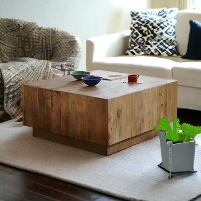 Square box coffee sale table