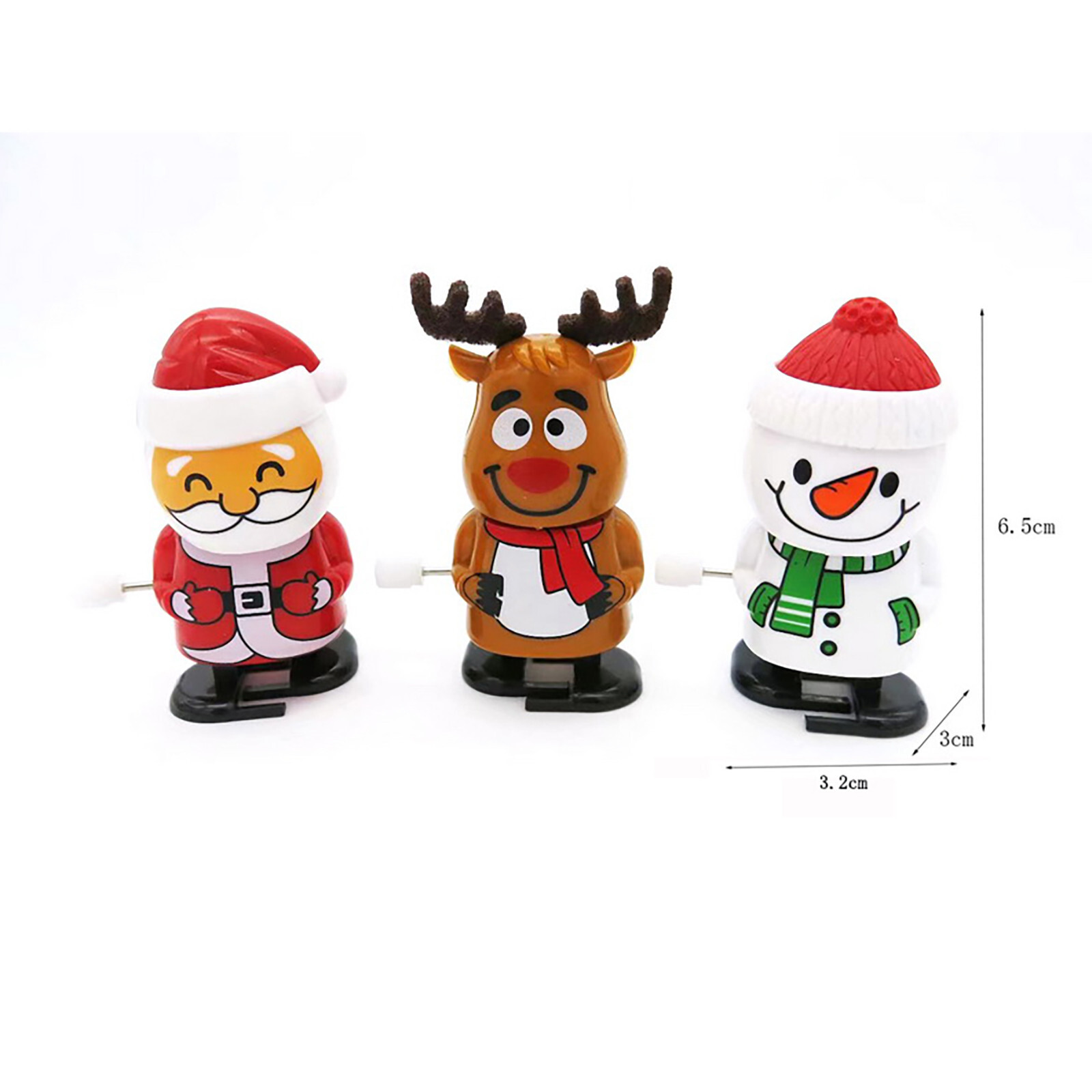 1 Pc Christmas Wind Up Toys Assortment For Christmas Party Favors Bag Filler