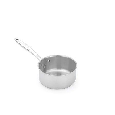 THERMALLOY Triply Stainless Steel Sauce Pan, 7 Inch/2.5 Quart