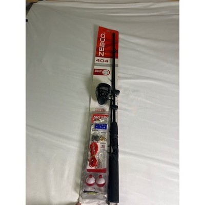 Zebco 404 Spincast Fishing Reel and Rod Combo Lake River 5ft 6in Eagle Claw Kit