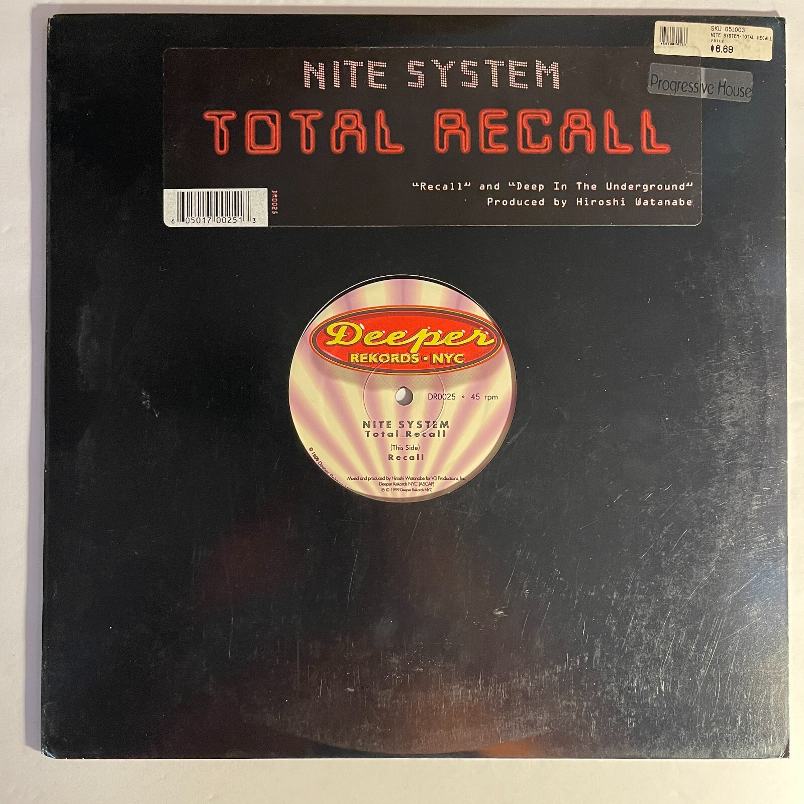 Nite System ‎– Total Recall 12
