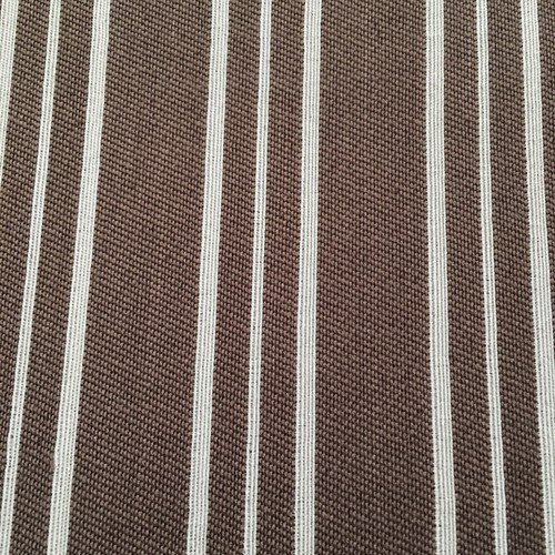 Upholstery Fabric Striped Brown Creamy Tan 3 YDS 56