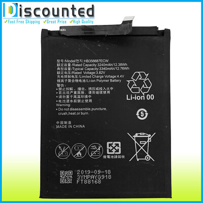 For Huawei P30 Lite MAR-LX3A MAR-LX1A MAR-LX2 MAR-LX2J Battery HB356687ECW