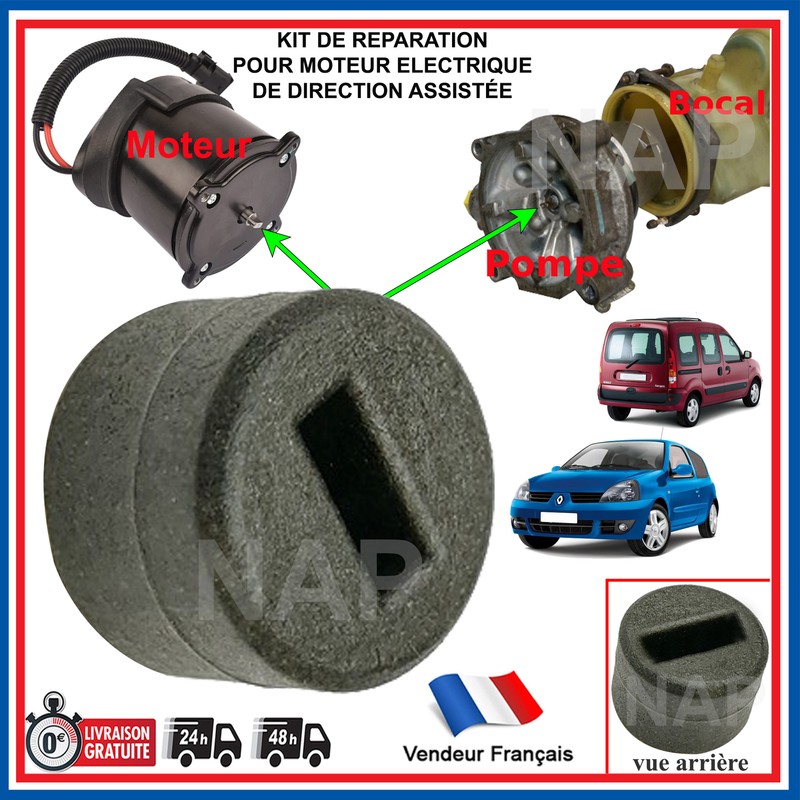 Raccord Moteur Pompe De Direction Assistee Electrique Pour Clio Kangoo Kubistar