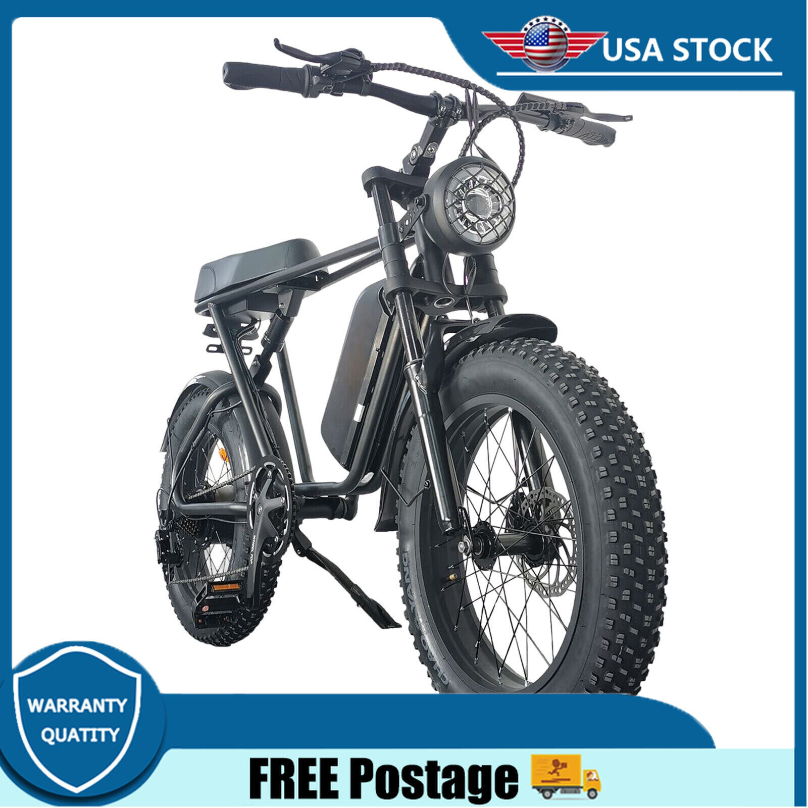 1000w Electric bicycle Adult Dual Motor 20inch Off Road Tire