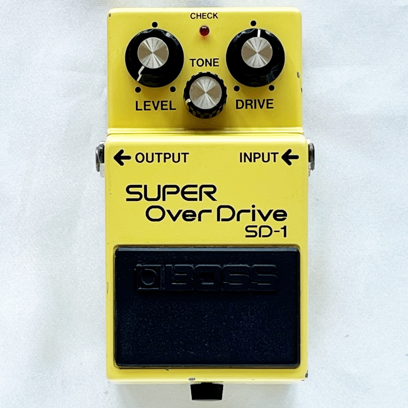 BOSS SD-1 SUPER Over Drive 1983 Vintage Guitar Pedal Made in