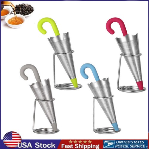Filter For Loose Tea,umbrella Stainless Steel Tea Infuser