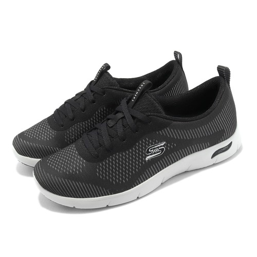 Женская повседневная обувь Skechers Arch Fit Refine-Classic Doll Black White 104390-BLK