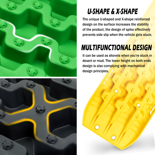 X-BULL Gen3.0 2PCS Recovery Tracks Sand Tracks Snow Traction Boards Off-Road