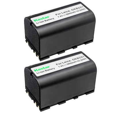 Kastar Battery Pack Replacement for GEOMAX Zoom 80, ZT80+, GEOMAX ZBA200, ZBA400
