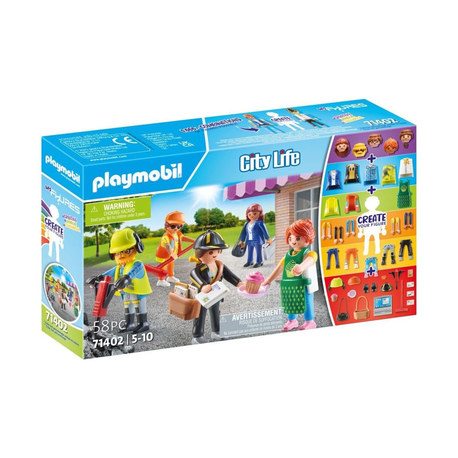 Игровой набор Playmobil City Life My Figures Жизнь в городе, 71402, НОВЫЙ, В НАЛИЧИИ