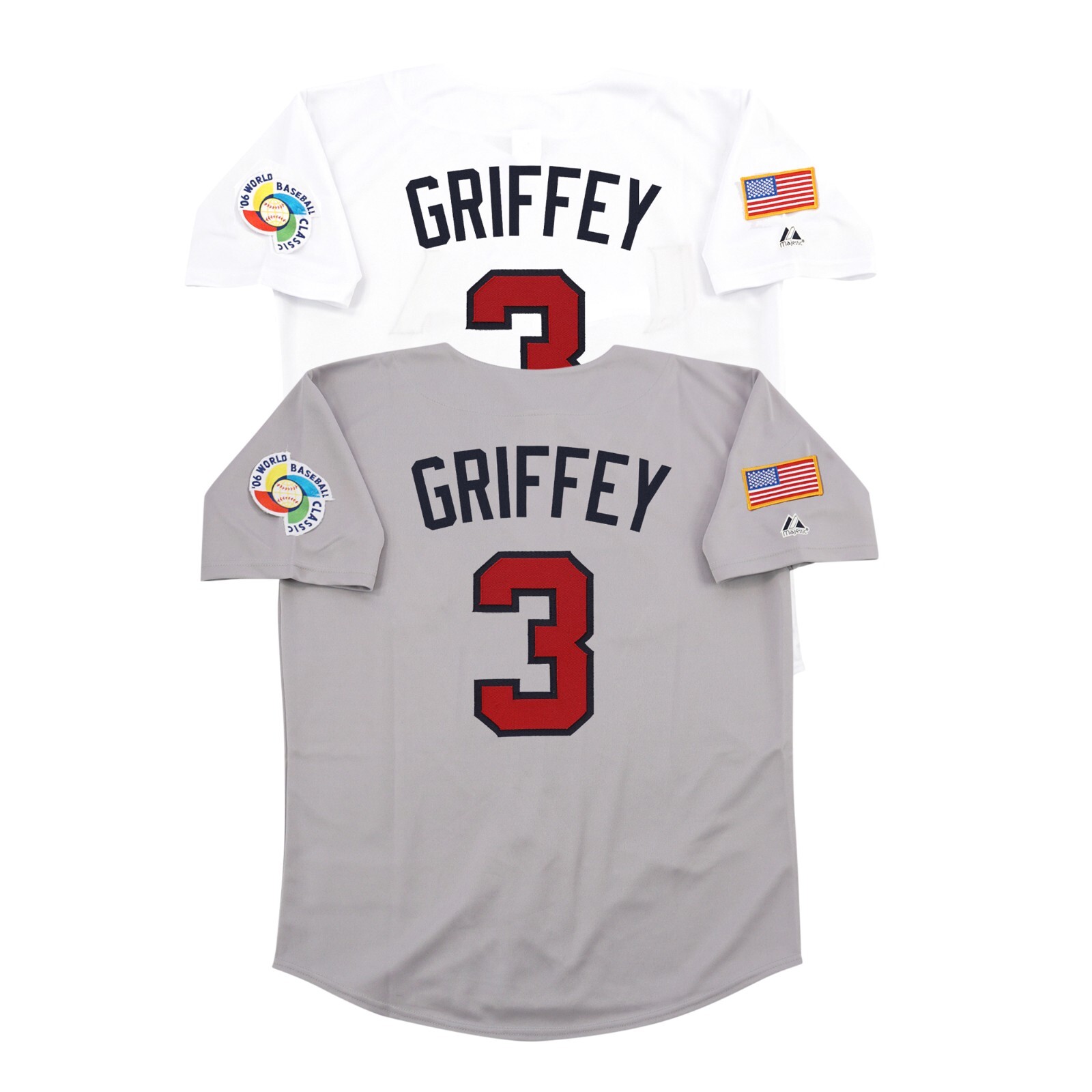 Soshi KEN GRIFFEY Jr. ベースボールシャツ ユニフォーム Ken Griffey Jr 2006 Team USA World Baseball Classic WBC