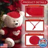 Xtinmee 12 Pcs Mini Cowboy Hats for Party Plastic Tiny Cowboy Hats Cute Miniature Decor for Craft Doll Western Party(Red)