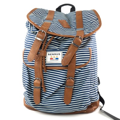 Benrus Rucksack Backpack Navy Blue and 