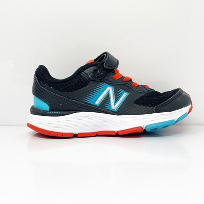 

New Balance Boys 680 V6 YA680BG6 Черные кроссовки для бега Размер 12,5 м, Черный, 680 V6