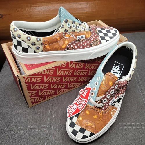 VANS★ERA TIGER PATCHWORK★チェック柄★ペイズリー★兼用 VANS☆ERA TIGER PATCHWORK☆チェック柄☆ペイズリー☆兼用