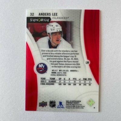 2021 Upper Deck Synergy #32 Anders Lee Red