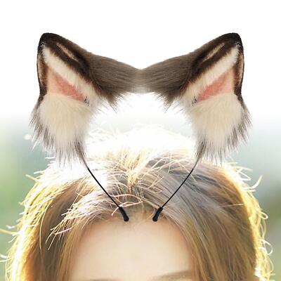 Hair Hoop Decor Siamese Cat Ears for Carnival Prom Dance Funny Gifts Fancy Dress