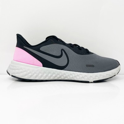 Nike Womens Revolution 5 BQ3207-004 Серые кроссовки для бега, размер 8,5