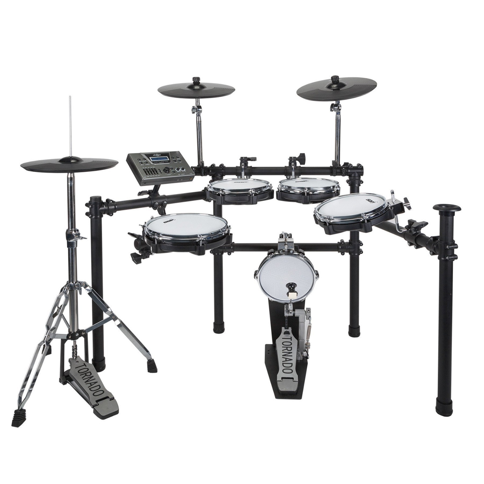 New Sonic Drive Deluxe 5 Piece Digital Electronic Drum Kit with Mesh