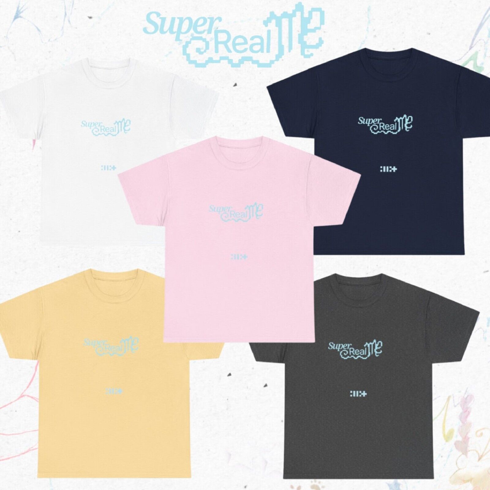 ILLIT Super Real Me T-Shirt, ILLIT Merch Retro Tee Kpop | eBay ILLIT Super Real Me T-Shirt, ILLIT Merch Retro Tee Kpop | eBay