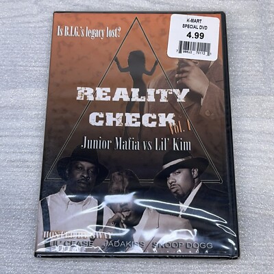 Reality Check Vol. 1 (DVD, 2006) Junior Mafia vs Lil' Kim, Snoop Dogg Jadakiss