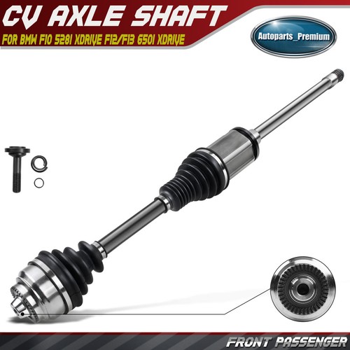 Front Passenger Side CV Axle Assy for BMW 528i 535d 535i