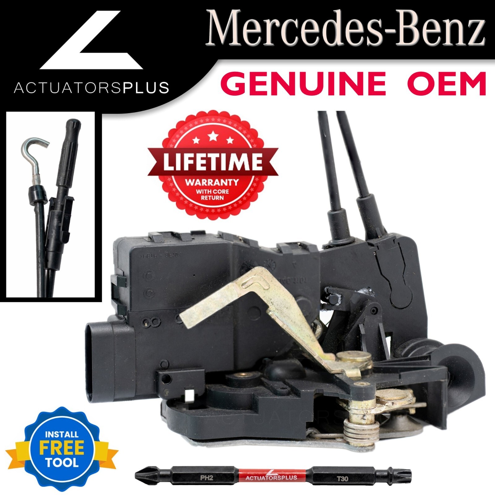 Mercedes-Benz ML55 AMG Genuine OEM Rear Left Door Lock