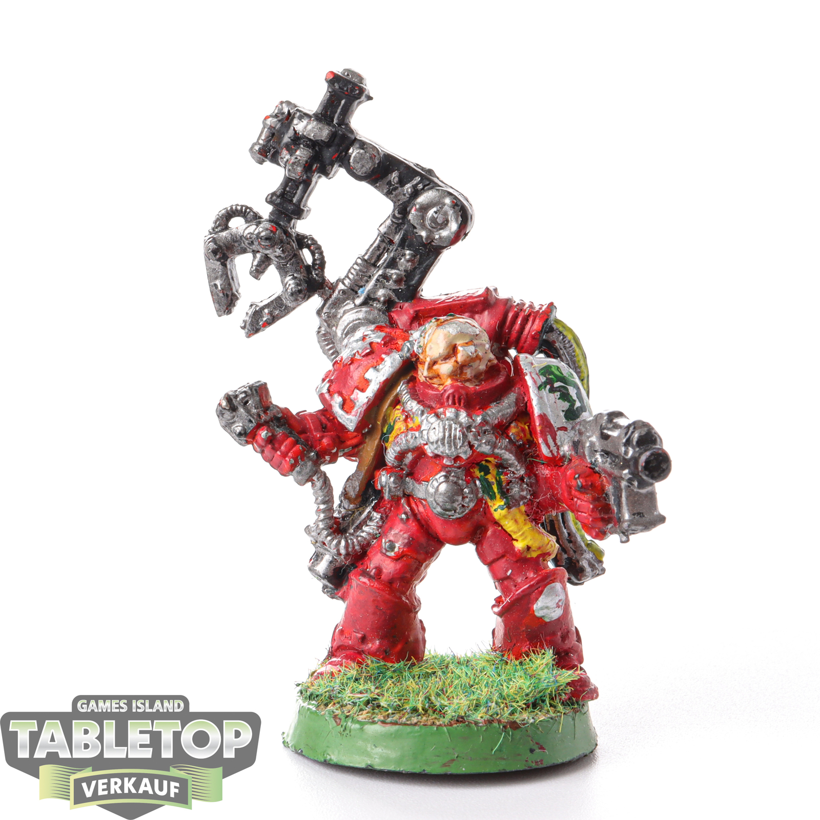 Dark Angels - Techmarine klassisch - teilweise bemalt