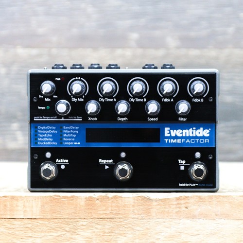 Eventide TimeFactor Nine Dual Delay & Looper Guitar Effect Pedal w