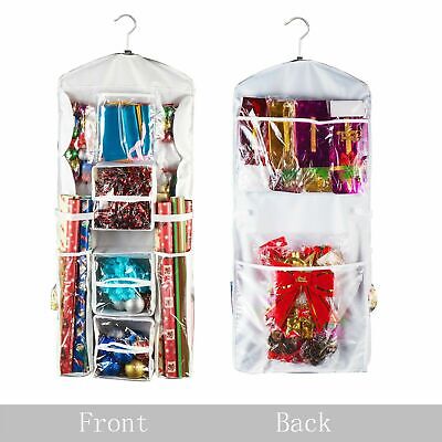Closet Organizer Wrapping Paper Station Christmas Storage Bows Tape Gift Wrap
