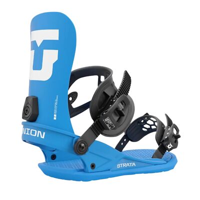 Union Strata Men's Snowboard Bindings, Blue, Medium MY25