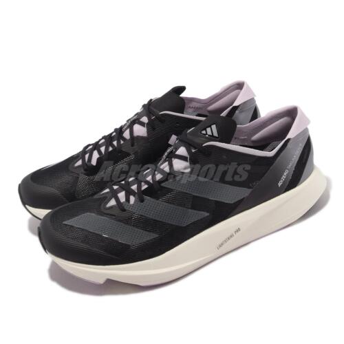 

adidas Adizero Takumi Sen 9 Черные фиолетовые мужские кроссовки унисекс HR0114, Черный, Adizero Takumi Sen 9