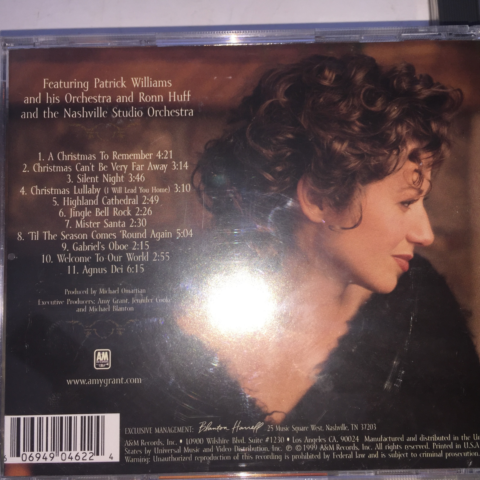 CHRISTIAN CONTEMPORARY CHRISTMAS 9 CD LOT USED 3X AMY GRANT PHELPS CHAPMAN WOW