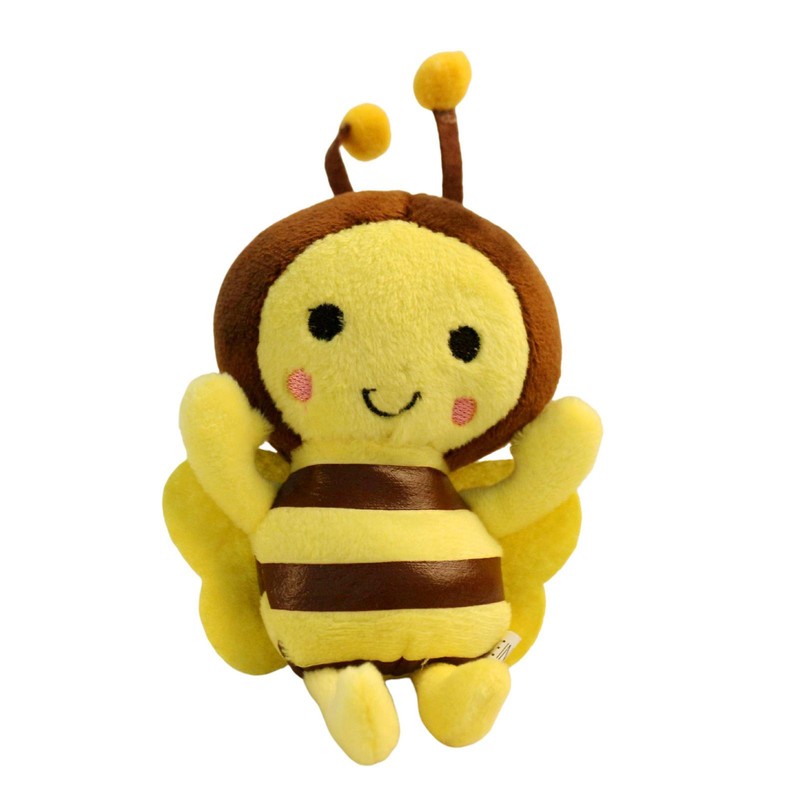 Stuffed Animal Bee Q Version Bumble Bee Plush Toy Comfortable Plushie