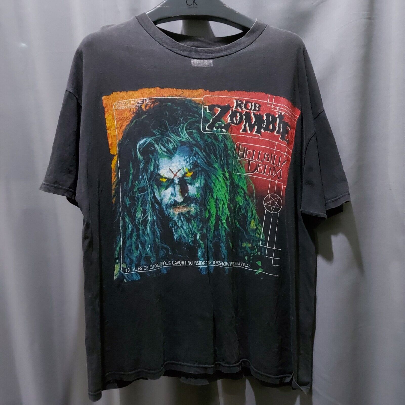 Vintage Rob Zombie Hellbilly Deluxe T Shirt Winterland Size Vintage Rob Zombie Hellbilly Deluxe T Shirt Winterland Size