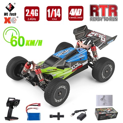 2.4gh 4wd 60km/h High Speed Rc Off-road Car Rtr For Kids T5n