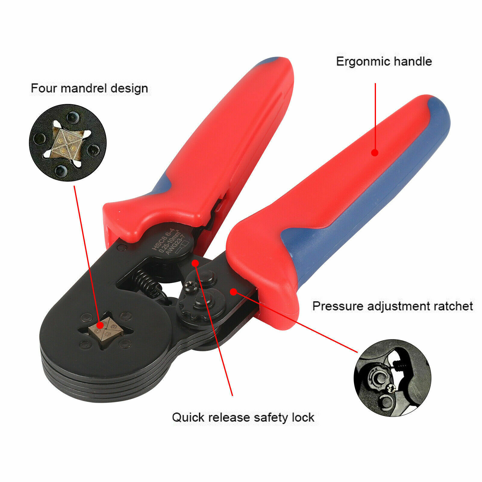 1200PCS Cable Cord Pin End Bootlace Ferrule Terminal Set Wire Crimp Connectors