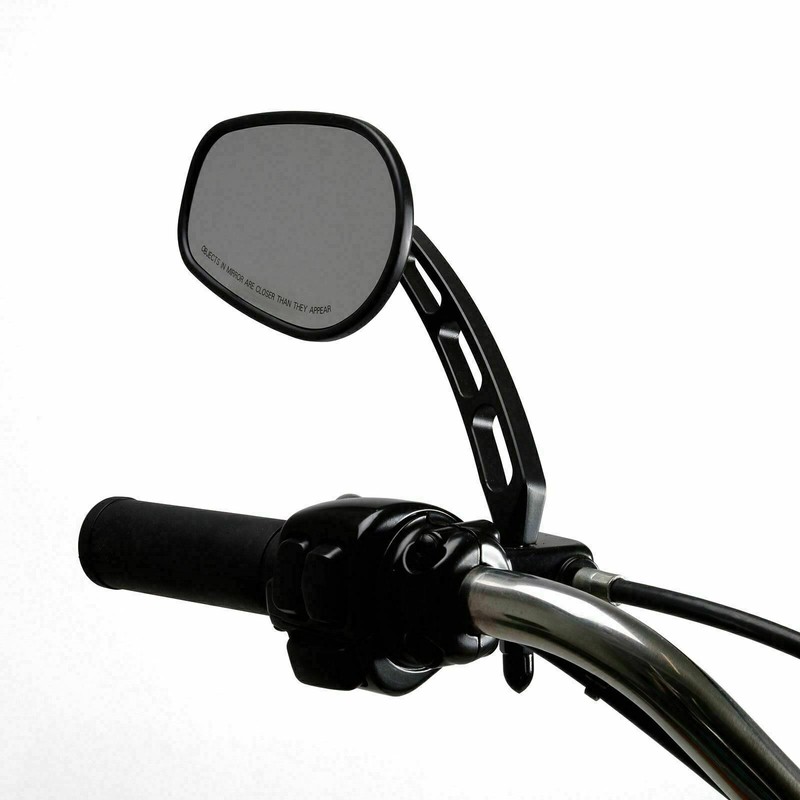 Edge Cut Rearview Mirrors Motorcycle Wing Mirrors For Harley Davidson