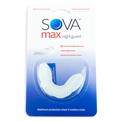 Max Night Guard - 2.4mm Thin - Custom-Molded Fit - Protects Against Nighttime...