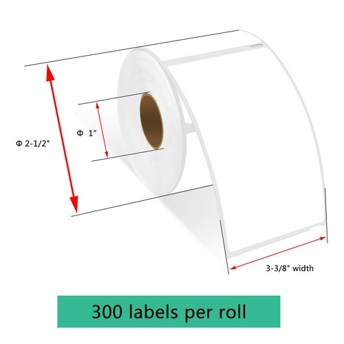 30256 Shipping Label 2-5/16" x 4" For DYMO LabelWriter 300 310 320 330 400 450